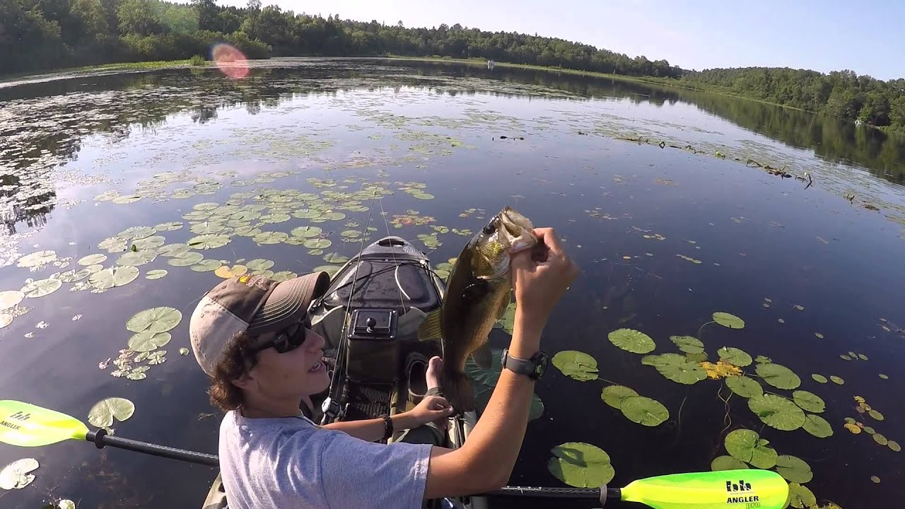 GoPro: Kayak Fishing Private lake with Native Slayer 12'