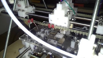 RepRap Huxley first print