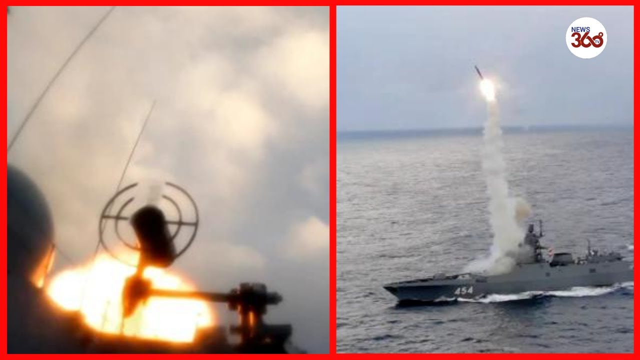 Russia launches 7,000mph Zircon hypersonic nuke missile - YouTube