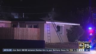 Extensive fire damage to Valley home
