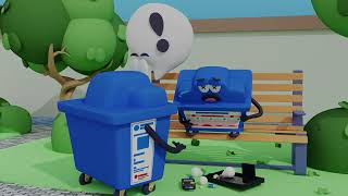 Bloobin doesn't like e-waste