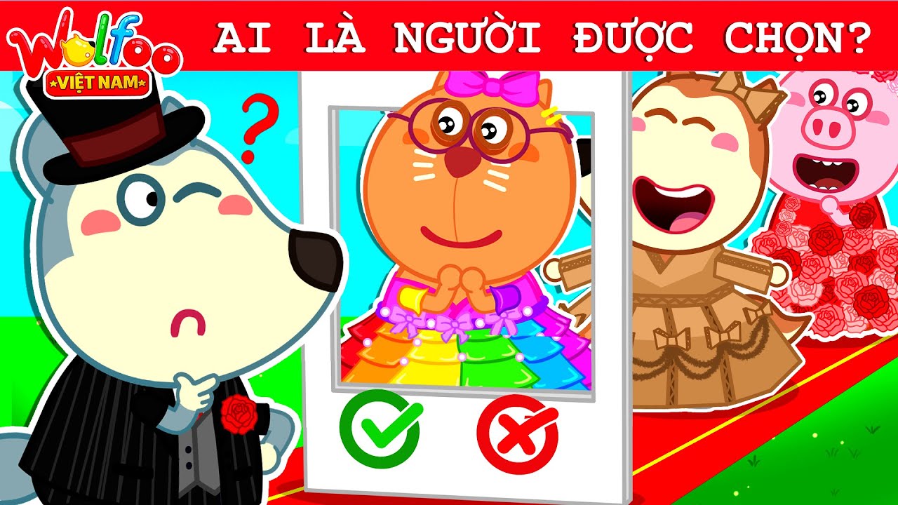 Wolfoo Việt Nam ⭐ Công chúa Nào Sẽ Được Chọn Đây? | Sáng Tạo Cùng Wolfoo | Hoạt Hình Thiếu Nhi