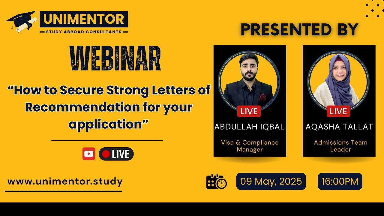 How to Secure Strong Letters of Recommendation for your Application ...