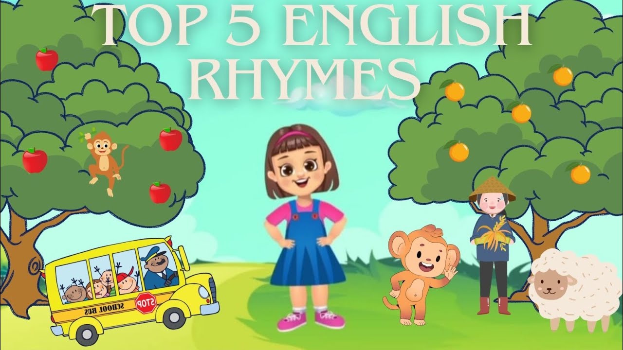 Top 5 english Rhymes for Toddlers 👶 - YouTube