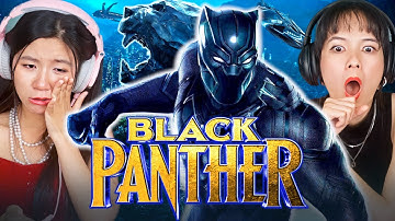 Foreign Girls React | Black Panther | First Time Watch