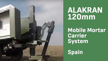 120mm ALAKRAN Mobile Mortar Carrier System