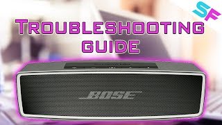 How to Fix Bose SoundLink Mini 2 not charging, not turning on, not working, red light flashing