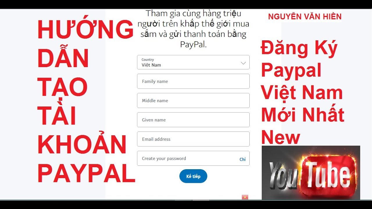 paypal.co.th  New 2022  Hướng dẫn đăng ký tài khoản Paypal liên kết ngân hàng không cần Visa - Master Card mới nhất