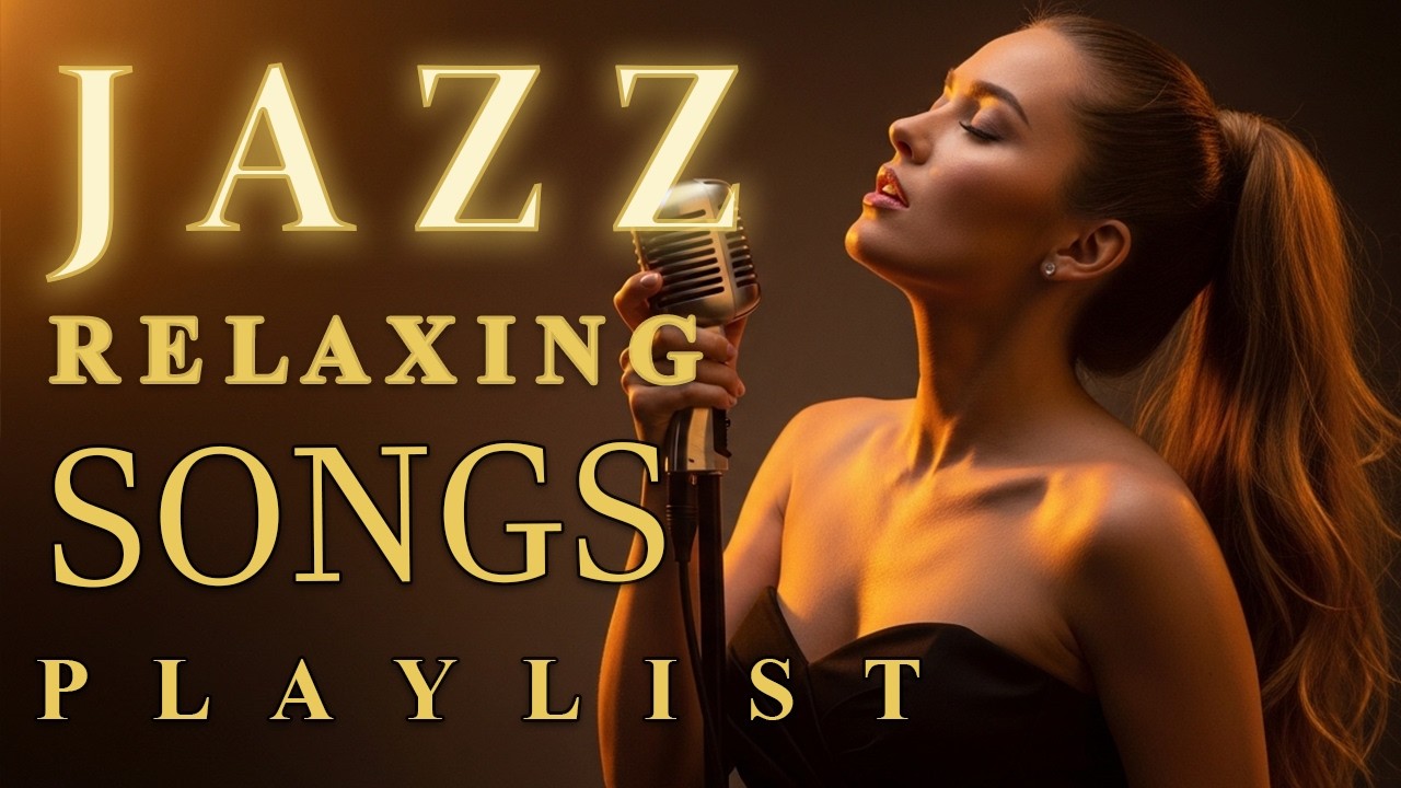 Smooth Jazz Evening Lounge | Vokal Wanita Lembut untuk Penyembuhan