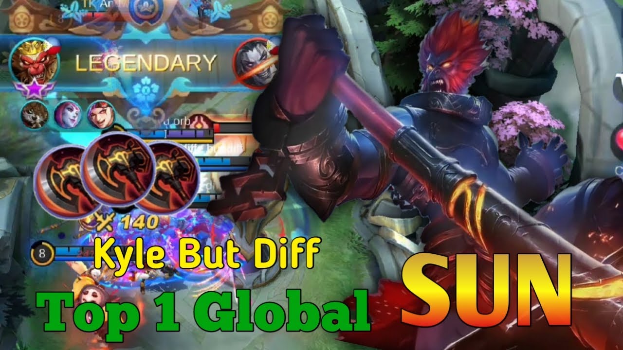 Sun Simian Curse New Starlight Skin Hyper MVP Play! Top 1 Global Sun by