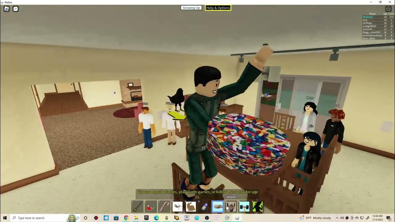 Roblox Growing Up Playing original birthday song 2 YouTube