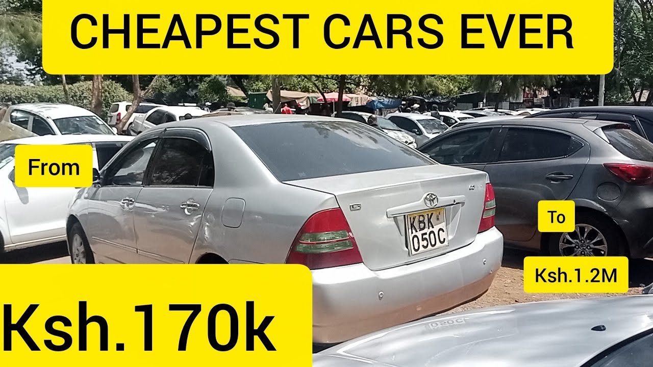 THE CHEAPEST CARS EVER. KSH. 170K TO 1.2M. in Nairobi Kenya 0714802513