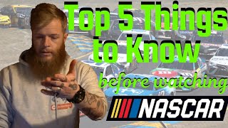 NASCAR Reaction || Top 5 Things to Know Before Watching NASCAR