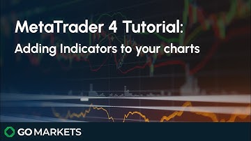MT4 Trading Tutorial - Adding indicators to your chart in MetaTrader4