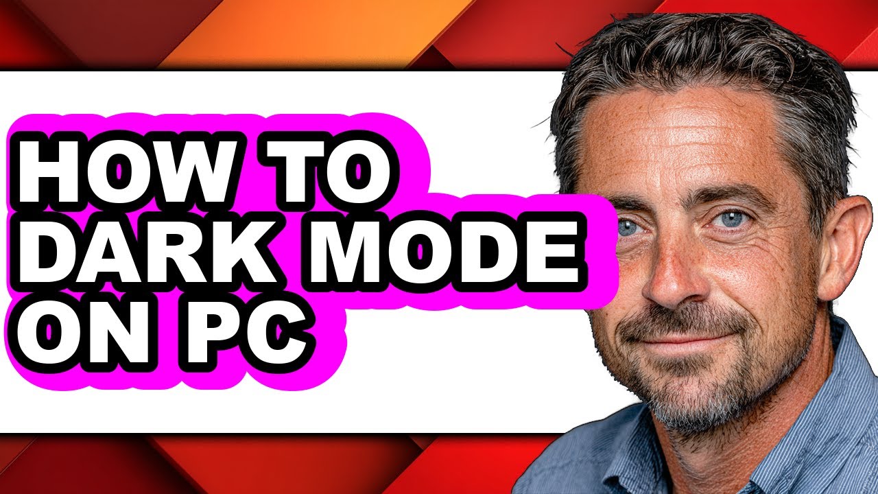 How to Dark Mode on Pc (updated)