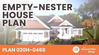 Empty-Nester House Plan 020H-0468