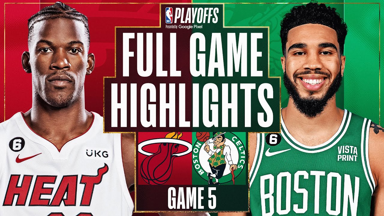 #8 HEAT at #2 CELTICS | FULL GAME 5 HIGHLIGHTS | May 25, 2023