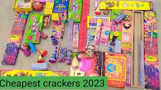 Cheapest crackers 2023 | Crackers unboxing with Price | Diwali crackers