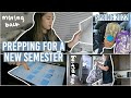 Prepping for a new College Semester// Spring 2022