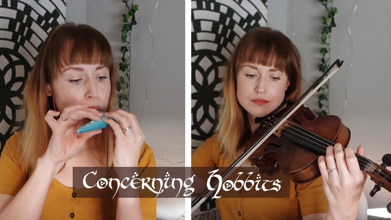 Concerning Hobbits ocarina + violin (and that's a weird combo) YouTube