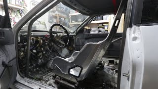 Ford Escort Gets a Roll Cage