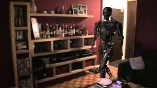 3DS Max Terminator - Walking Through The Living Room
