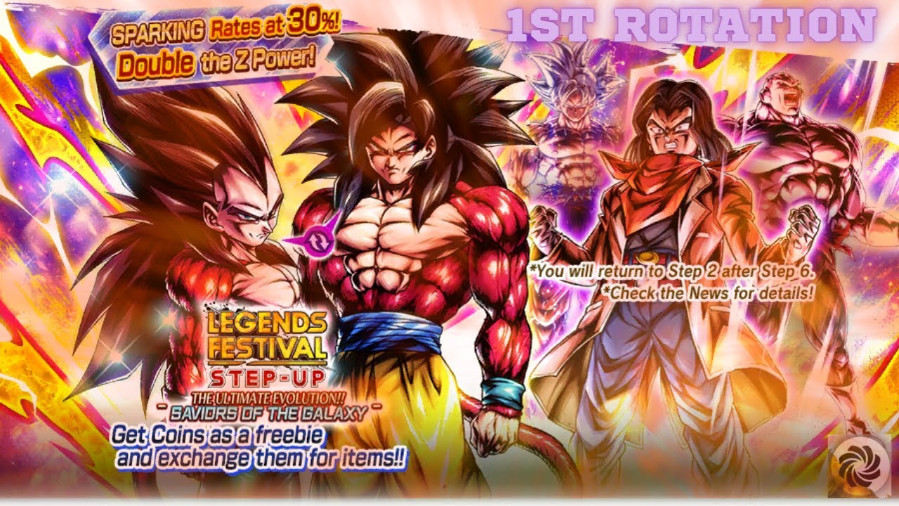 THE ULTIMATE EVOLUTION SAVIORS OF THE GALAXY ROTATION 1 // DRAGON BALL