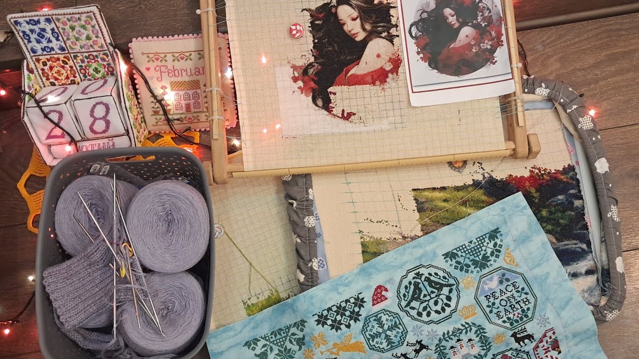 9) Рукодільні будні. Фініш зимового квакера.( 18.02-28.02)