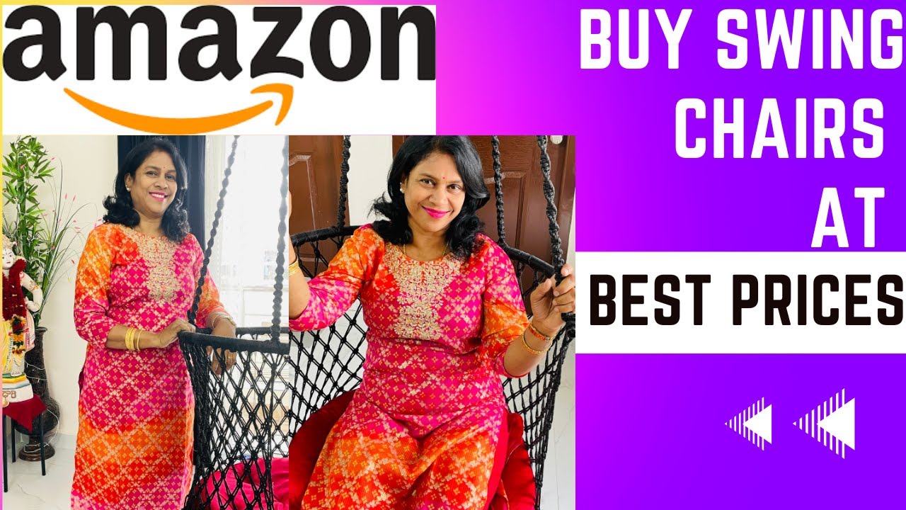 AMAZON Swing chairs @best prices | Home decor at affordable range | Swing/ Jhula online
