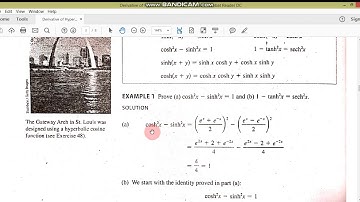 Derivative of Hyperbolic functions//Calculus-I//M.Adnan Anwar