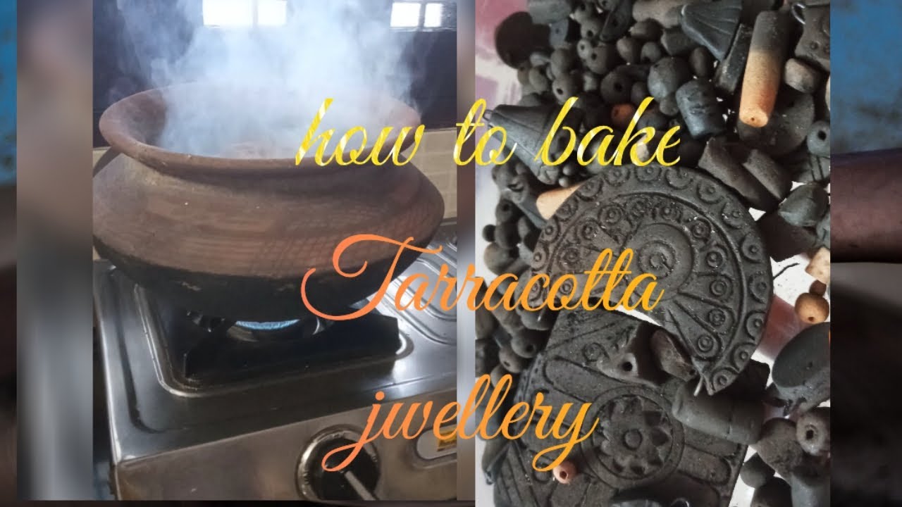 how to bake terracotta jewellery at home YouTube