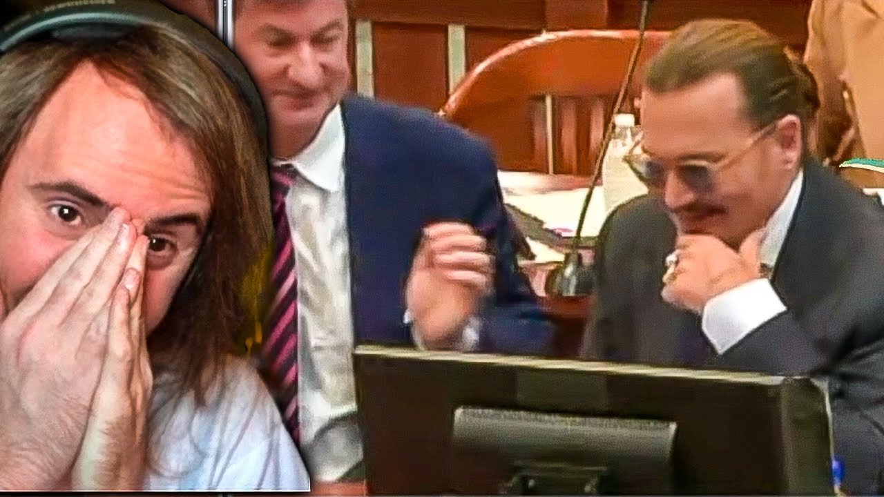 Johnny Depp Lawyer Grills Amber Heard on ZERO Evidence | Asmongold Reacts to Trial