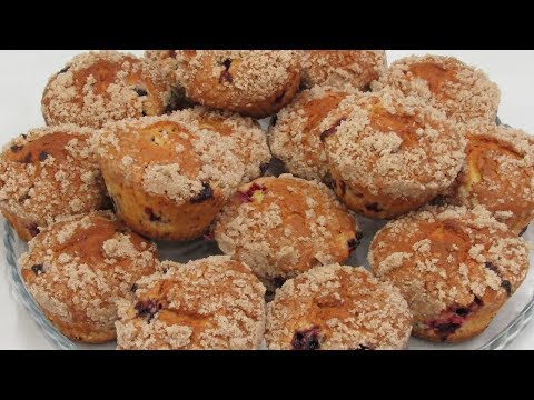 Постоянно ПРОСЯТ Ягодные Кексы - ВКУСНЯТИНА из простых продуктов