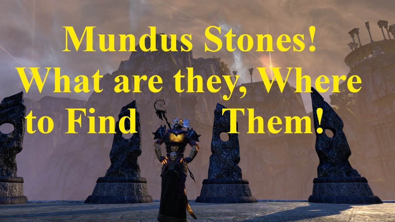 ESO Mundus Stones! What Are They? Where to find them!