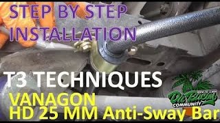 T3 Techniques 25 mm Sway Bar - Easy Peasy