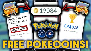 How to get FREE POKECOINS *WITHOUT GYMS* in POKEMON GO | SURVEY APPS EXPLAINED screenshot 2