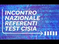 Incontro Nazionale Referenti Test CISIA 2025