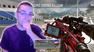 FAZE TWISTT REACTS TO MY MW2 TRICKSHOT! (IW4X Trickshotting Stream Highlights w/ 13 KILLCAMS!)