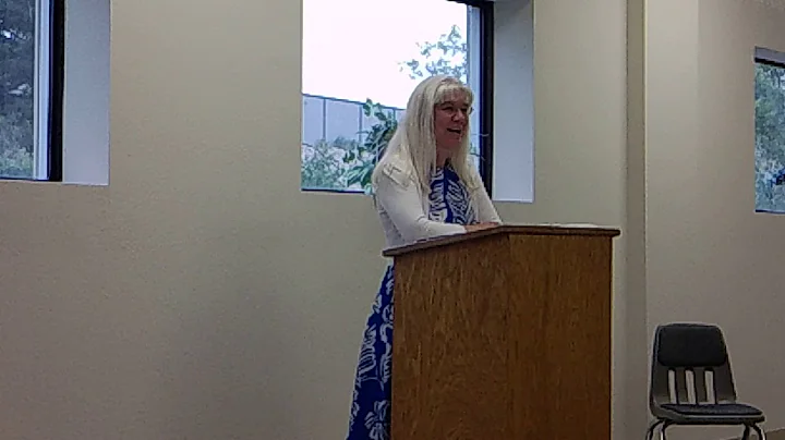 Sharon Richmond Meet the Candidates July 2018