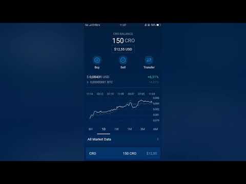 Withdraw Coin Cro di crypto.com ke Indodax
