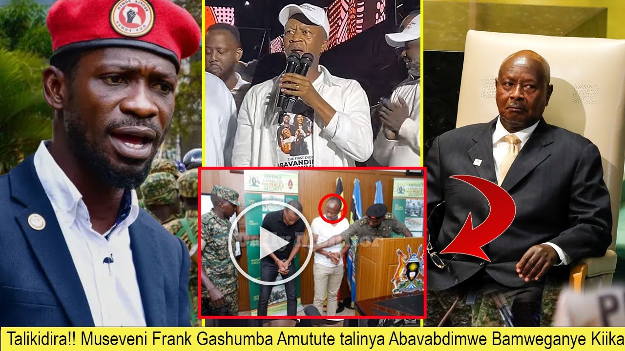 Talikidira!! Museveni Frank Gashumba Amutute talinya Abavabdimwe Bamweganye Kiika