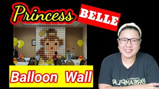 PRINCESS BELLE BALLOON DECORATIONS | Beauty and the Beast Balloons | BorderBalloons103