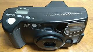 ジャンク品として売られていたフィルムカメラのFUJI ZOOM CARDIA MULTI