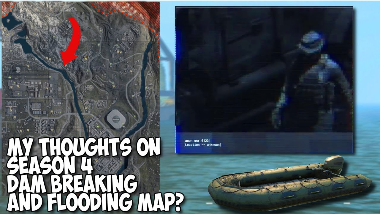 Will The Dam Break In Warzone And Flood The Map With Water On Season 4 ...