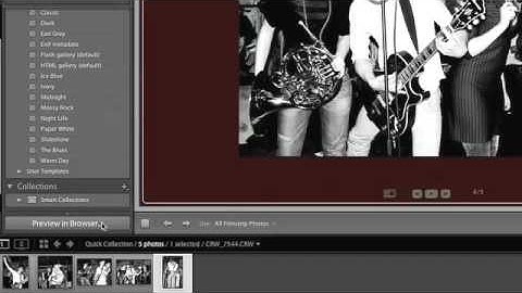Photoshop Quicktips: Lightroom Web Photo Gallery