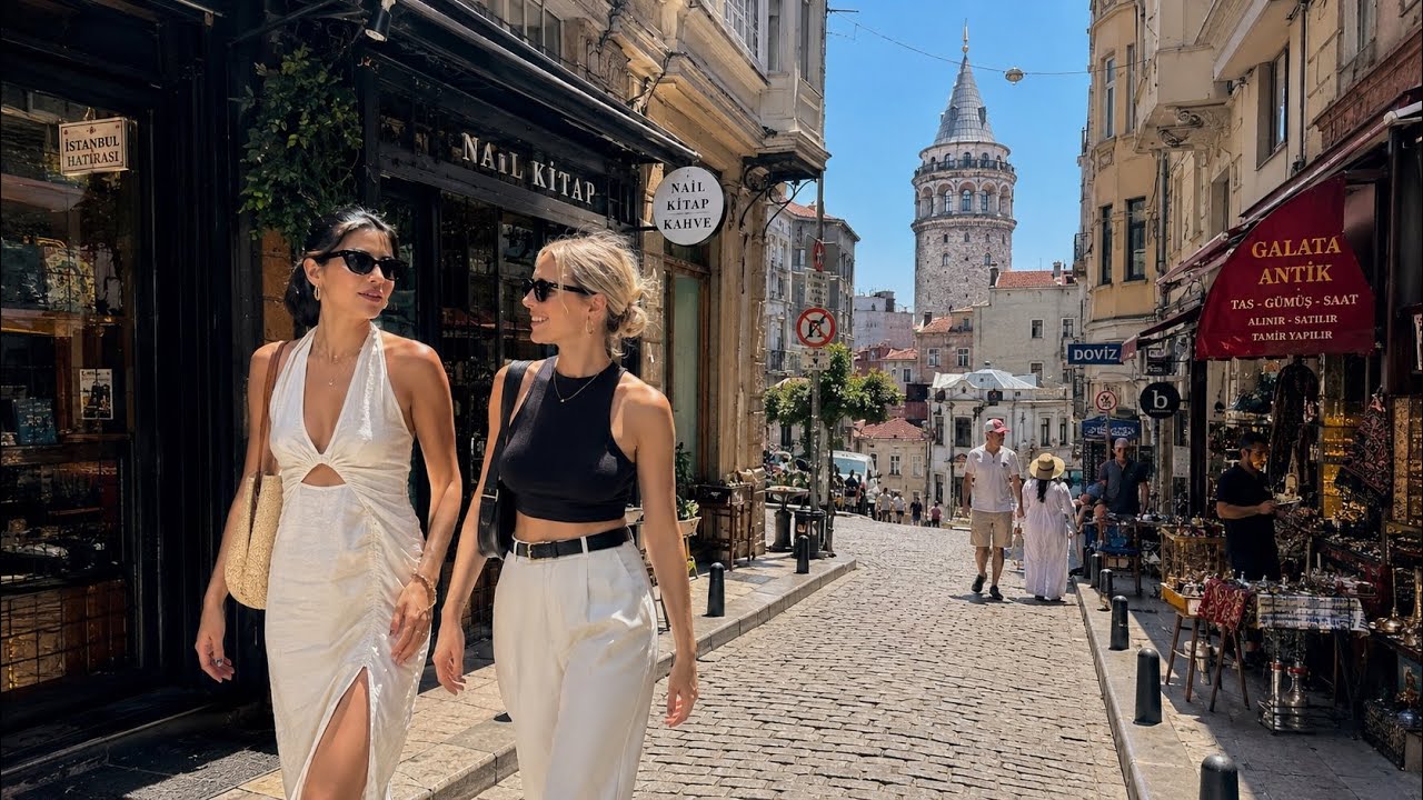 Istanbul, Turkiet | Stadsvandring 4K | 4 juni 2026