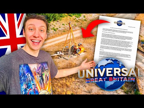 CONSTRUCTION at UNIVERSAL Studios GREAT BRITIAN!