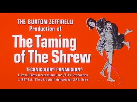 The Taming Of The Shrew 1967 Approved Comedy Drama Romance Official Trailer 