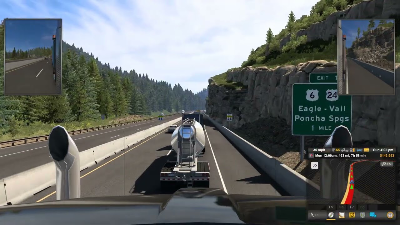 American Truck Sim (Denver to Salt Lake)