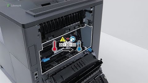 MS82x/MS725/MS82x/MX72x/MX82x Series—Replacing the fuser